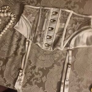 Honey Birdette Louise waspie corset suspender belt with Straps 🤍